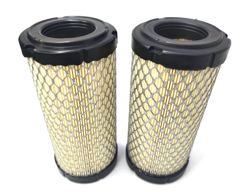 Viefow 1025582-01 11017-EZ 1025582-01 28463-G01 Black Golf cart Air filter Fits Club Car EZGO TXT Workhorse RXV Precedent gas Golf cart (2 Pack) - Image 1